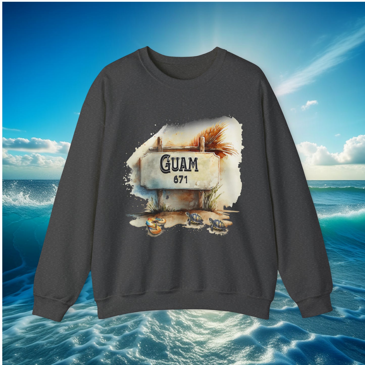 Guam 671 Unisex Sweatshirt