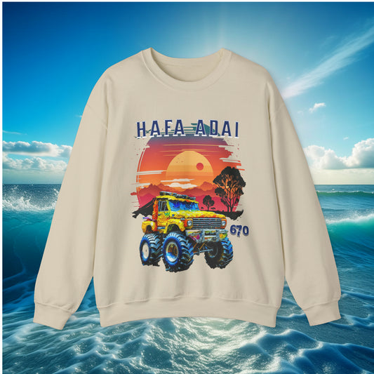 Hafa Adai 670 Truck Unisex Sweatshirt