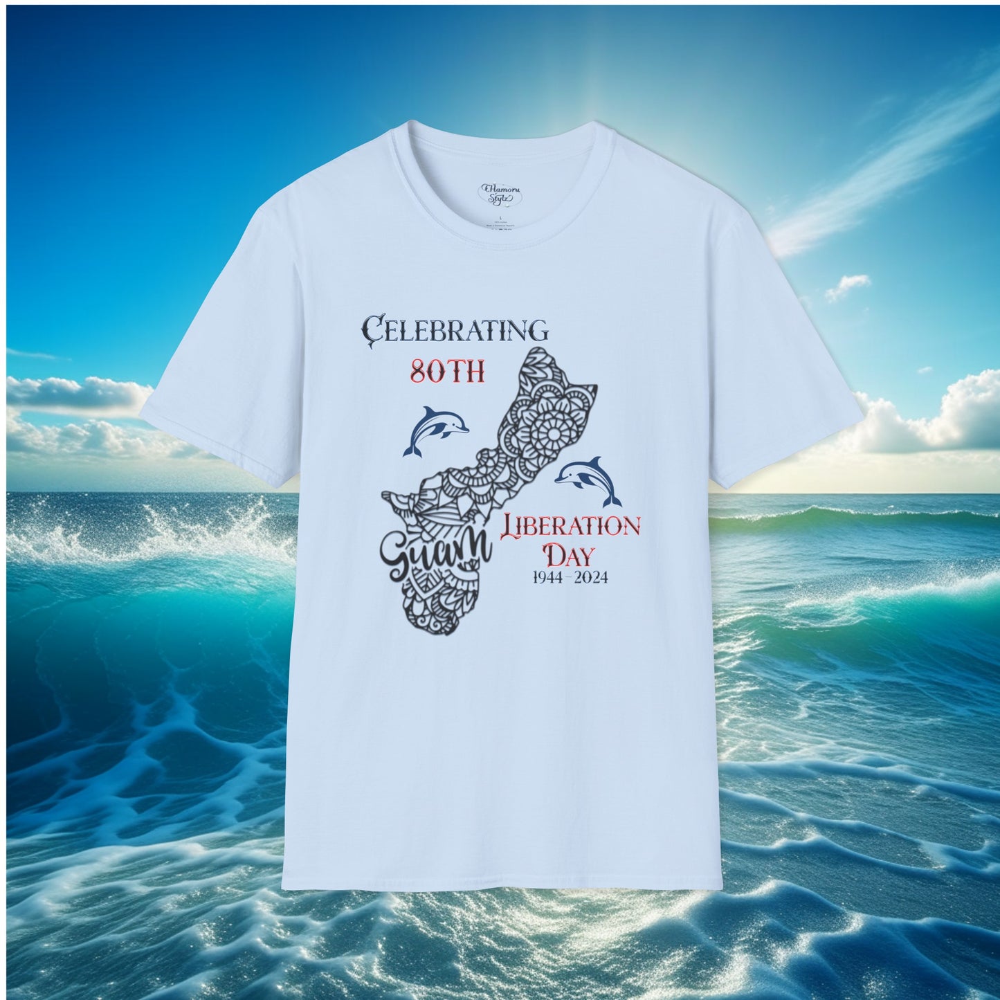 Guam 80th Liberation Day Unisex T-shirt 1