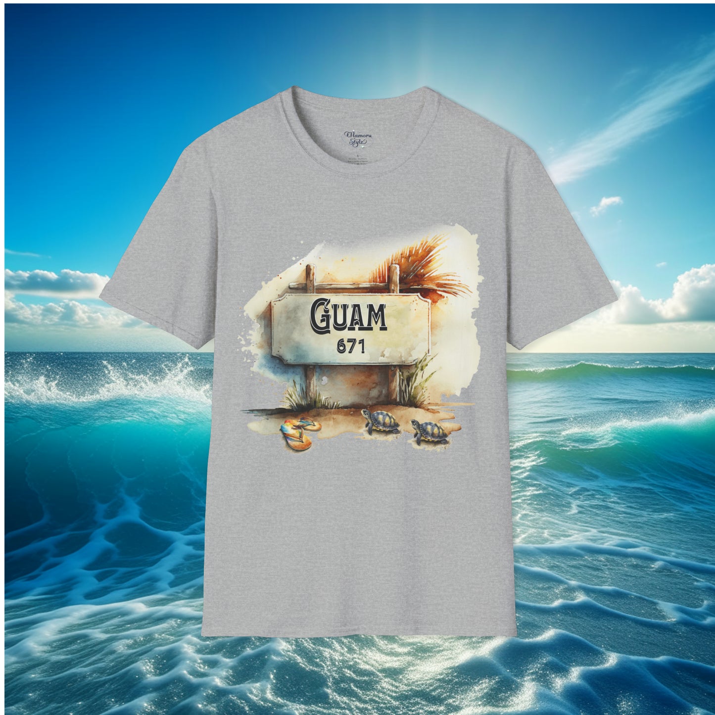 Guam 671 Unisex T-shirt