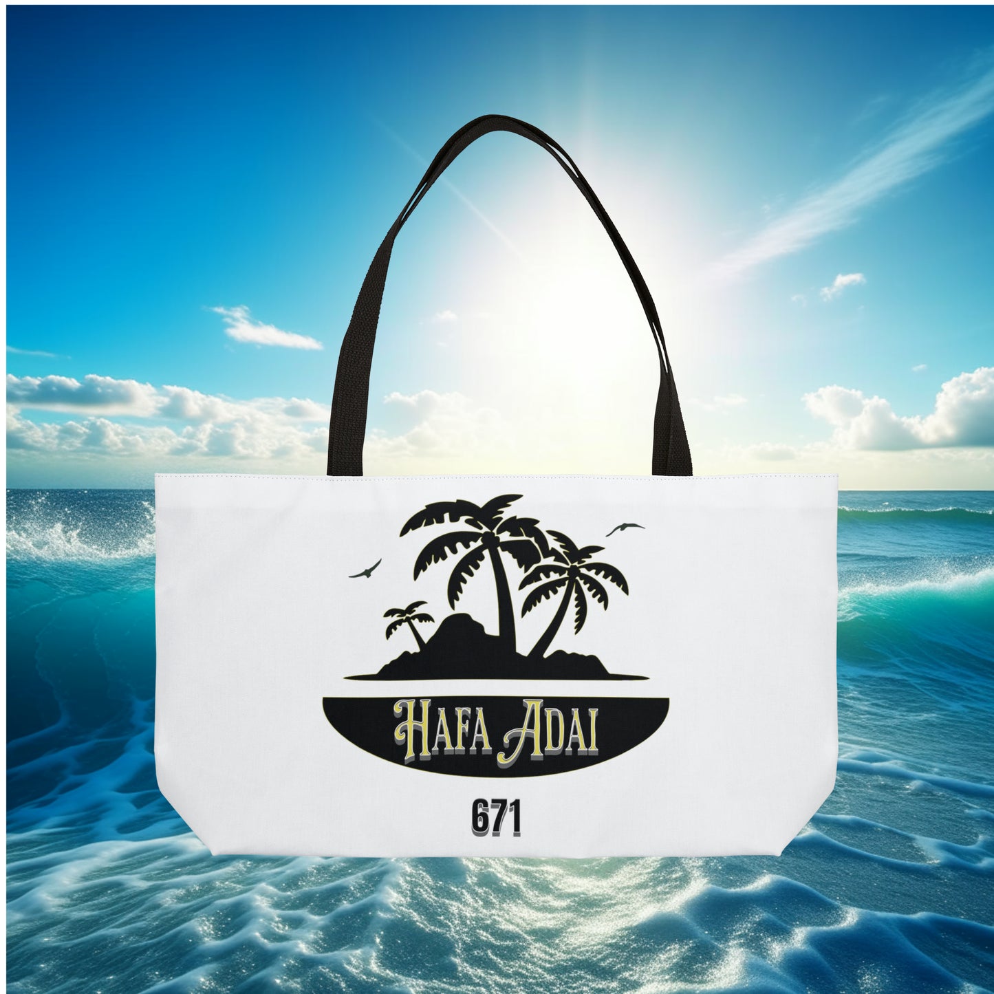 Hafa Adai 671 Weekender Tote Bag