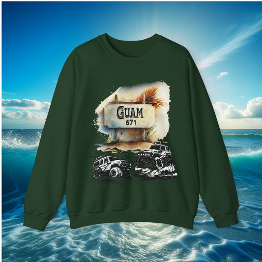 Guam 671 4wheeler Unisex Sweatshirt