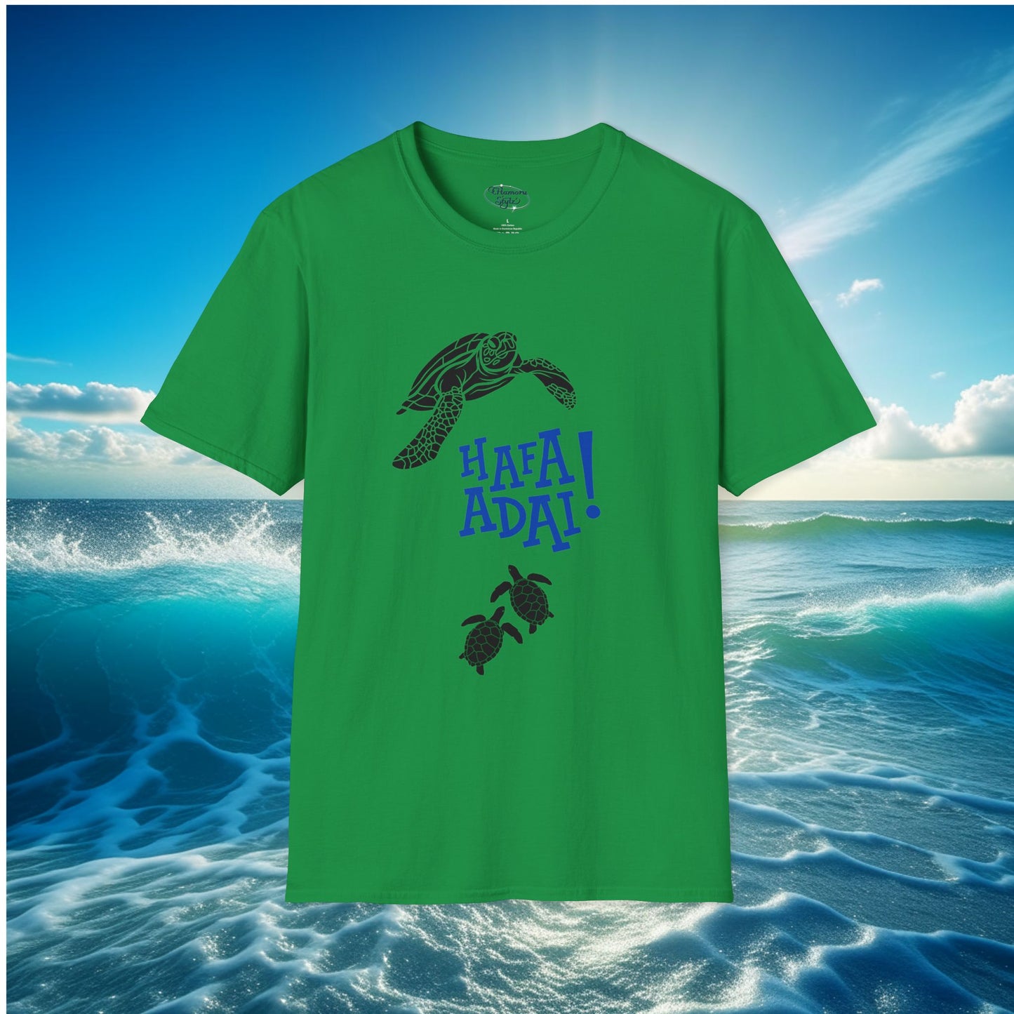 Hafa Adai Turtles Unisex T-Shirt