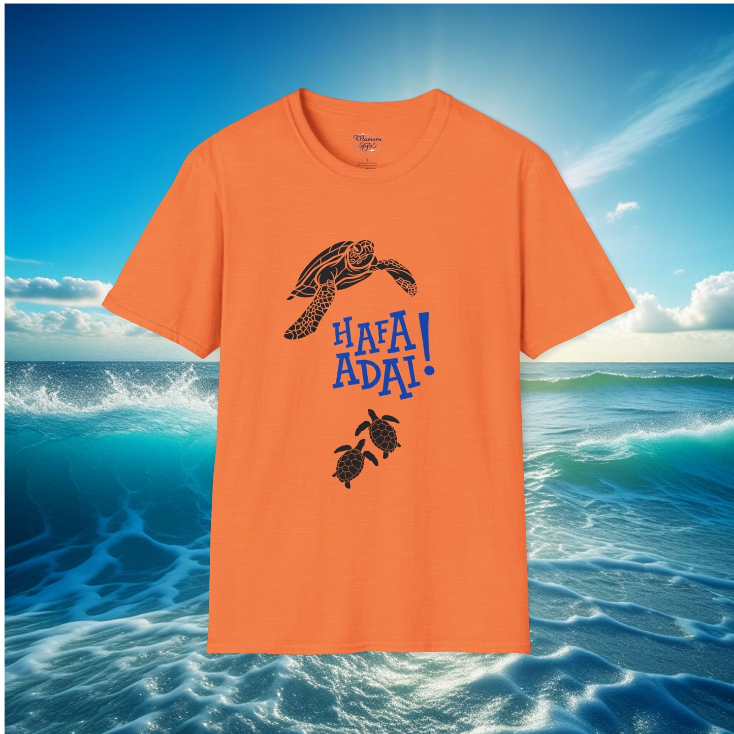 Hafa Adai Turtles Unisex T-Shirt