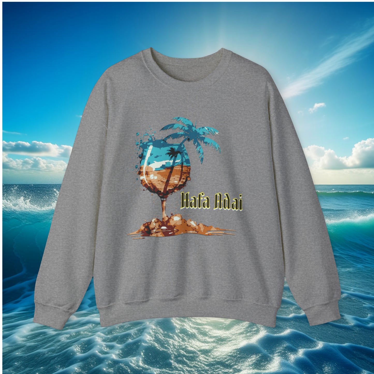 Hafa Adai Glass Unisex Sweatshirt