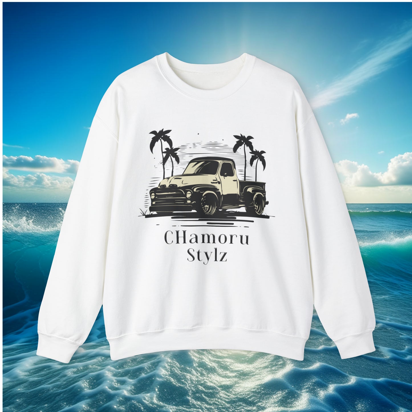 CHamoru Stylz Truck Unisex Sweatshirt