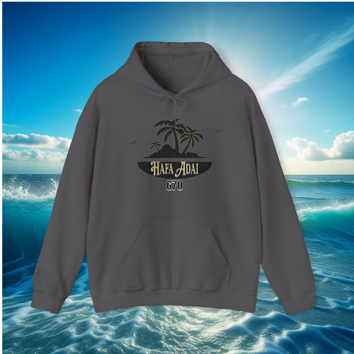 Hafa Adai 670 Island Pullover Unisex Hoodie