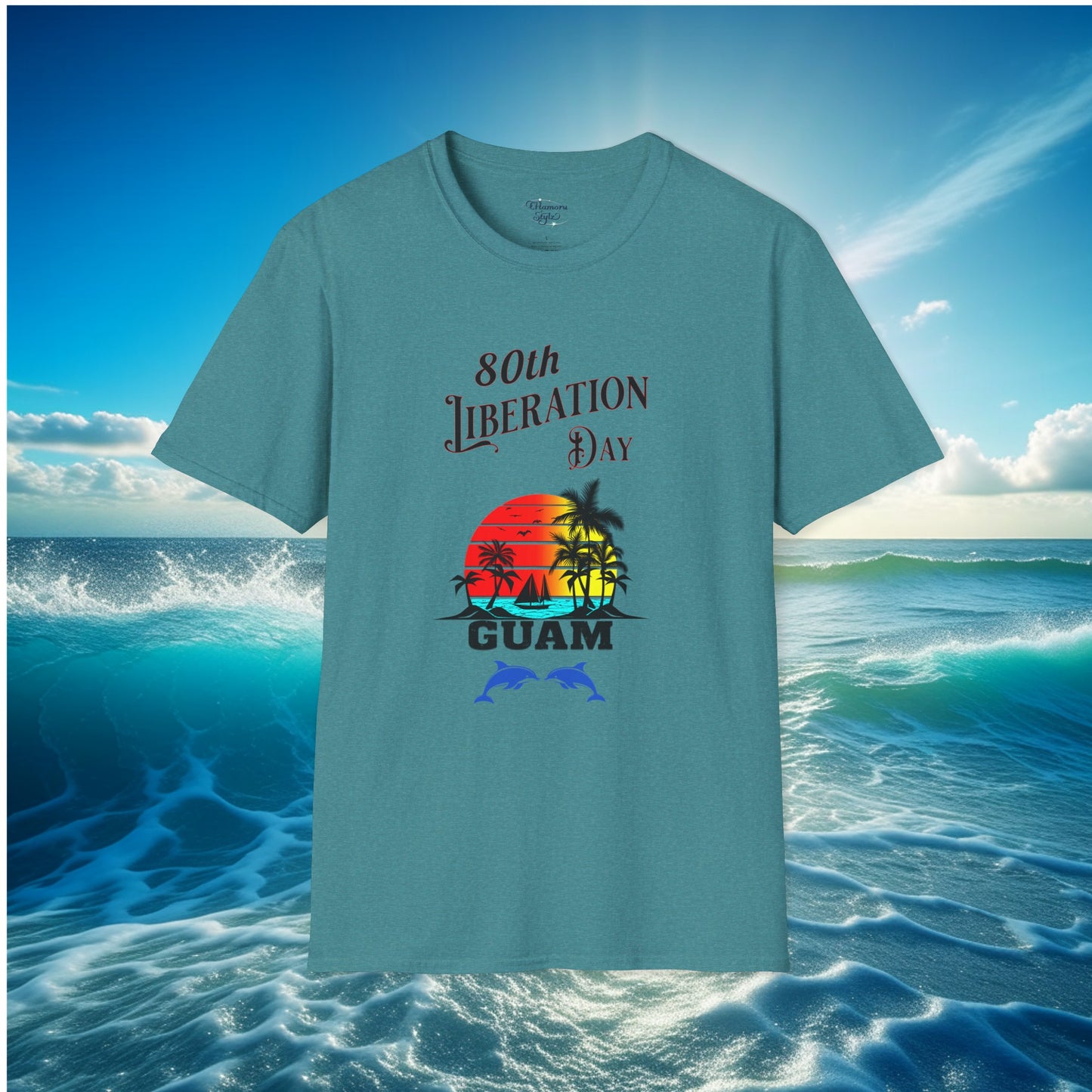 Guam 80th Liberation Day Unisex T-shirt 3