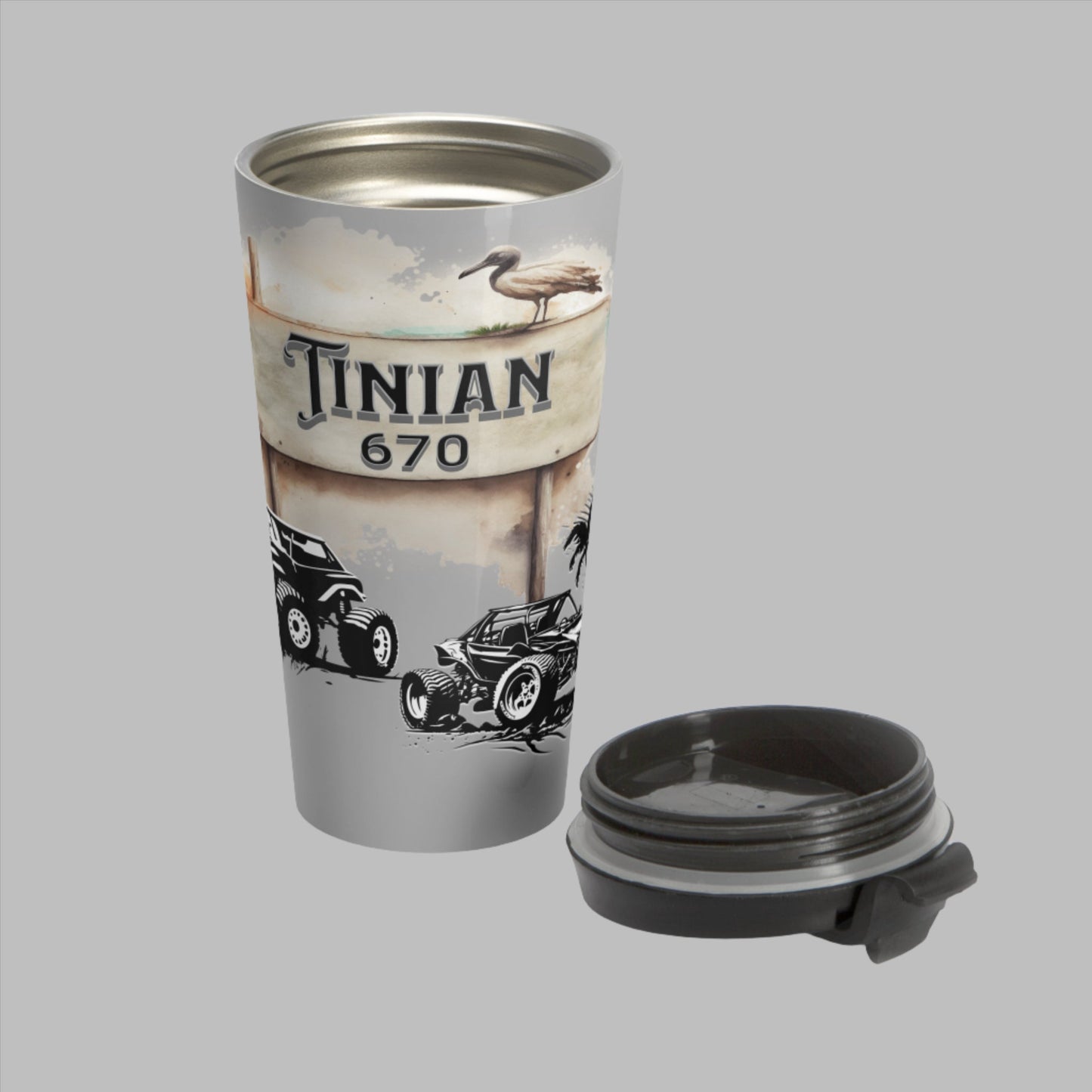 Tinian 670 4wheelers Travel Mug