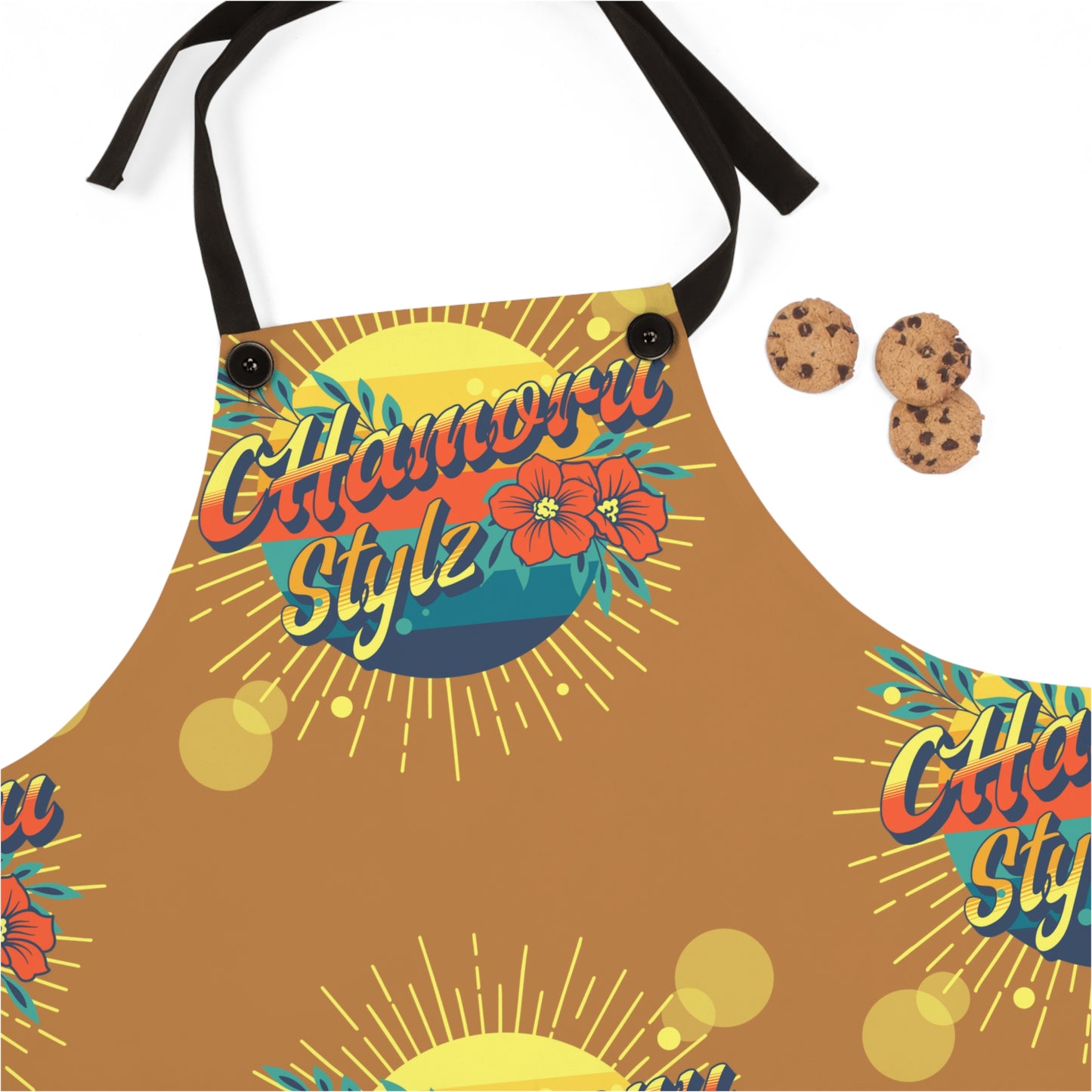 CHamoru Stylz Flower Apron