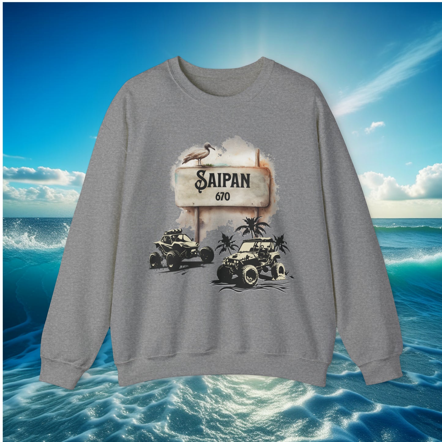 Saipan 670 4wheeler Unisex Sweatshirt