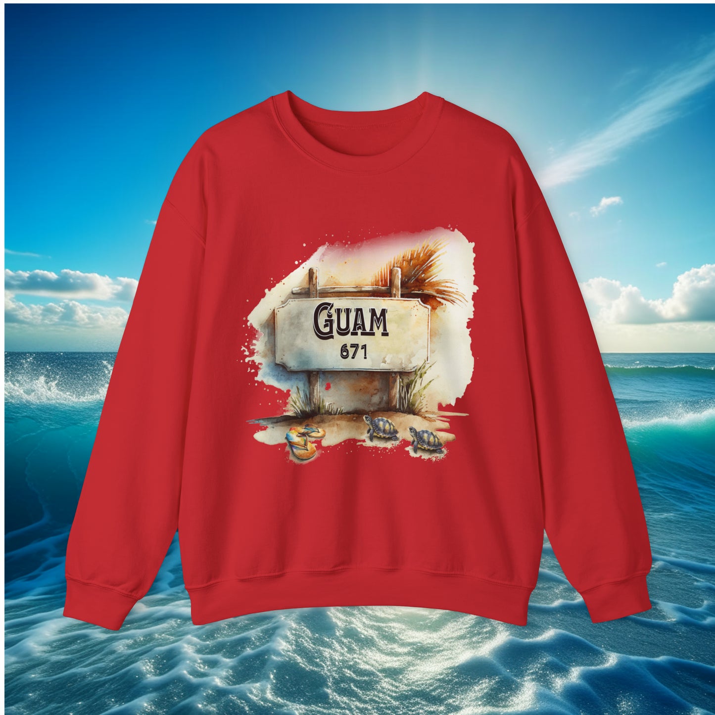 Guam 671 Unisex Sweatshirt