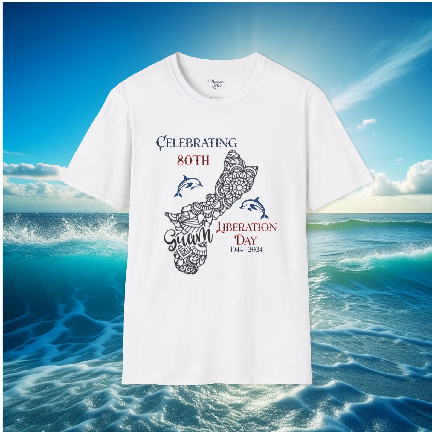 Guam 80th Liberation Day Unisex T-shirt 1