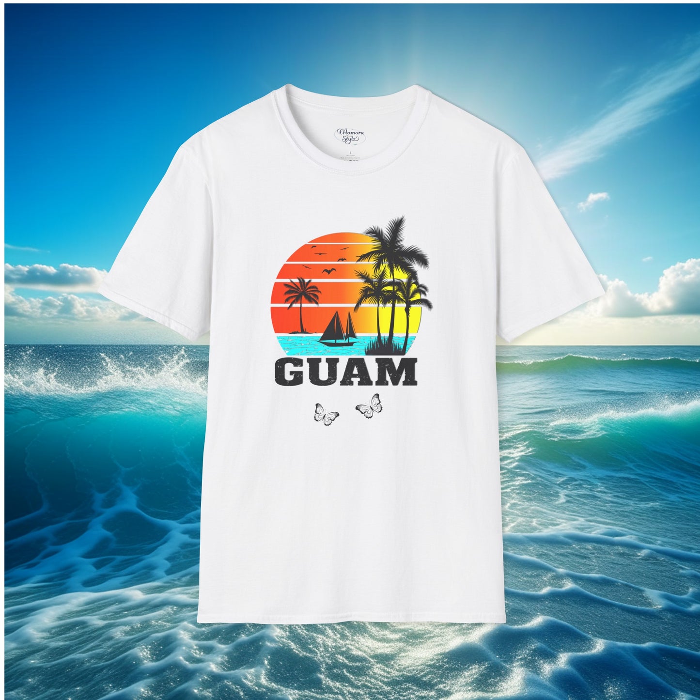 Guam Sunset Unisex T-shirt