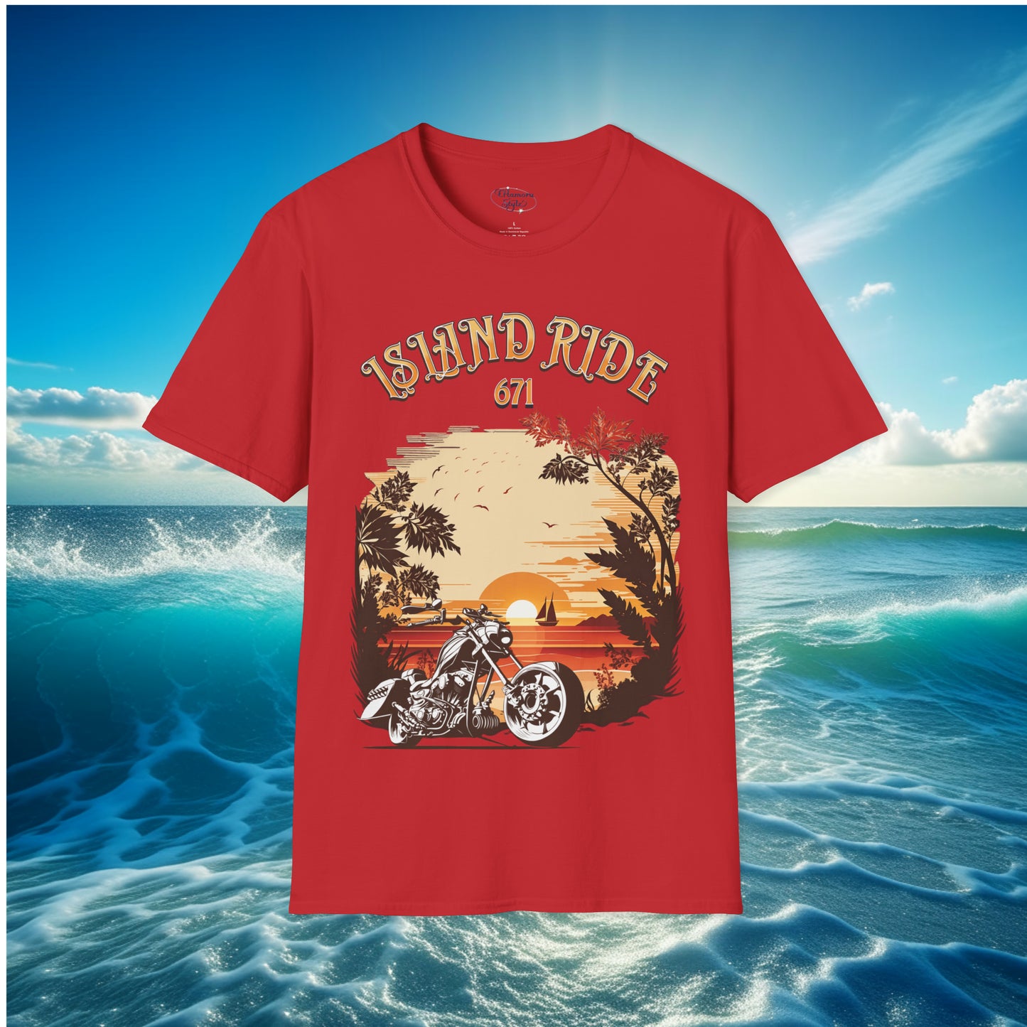 Island Ride 671 Unisex T-Shirt