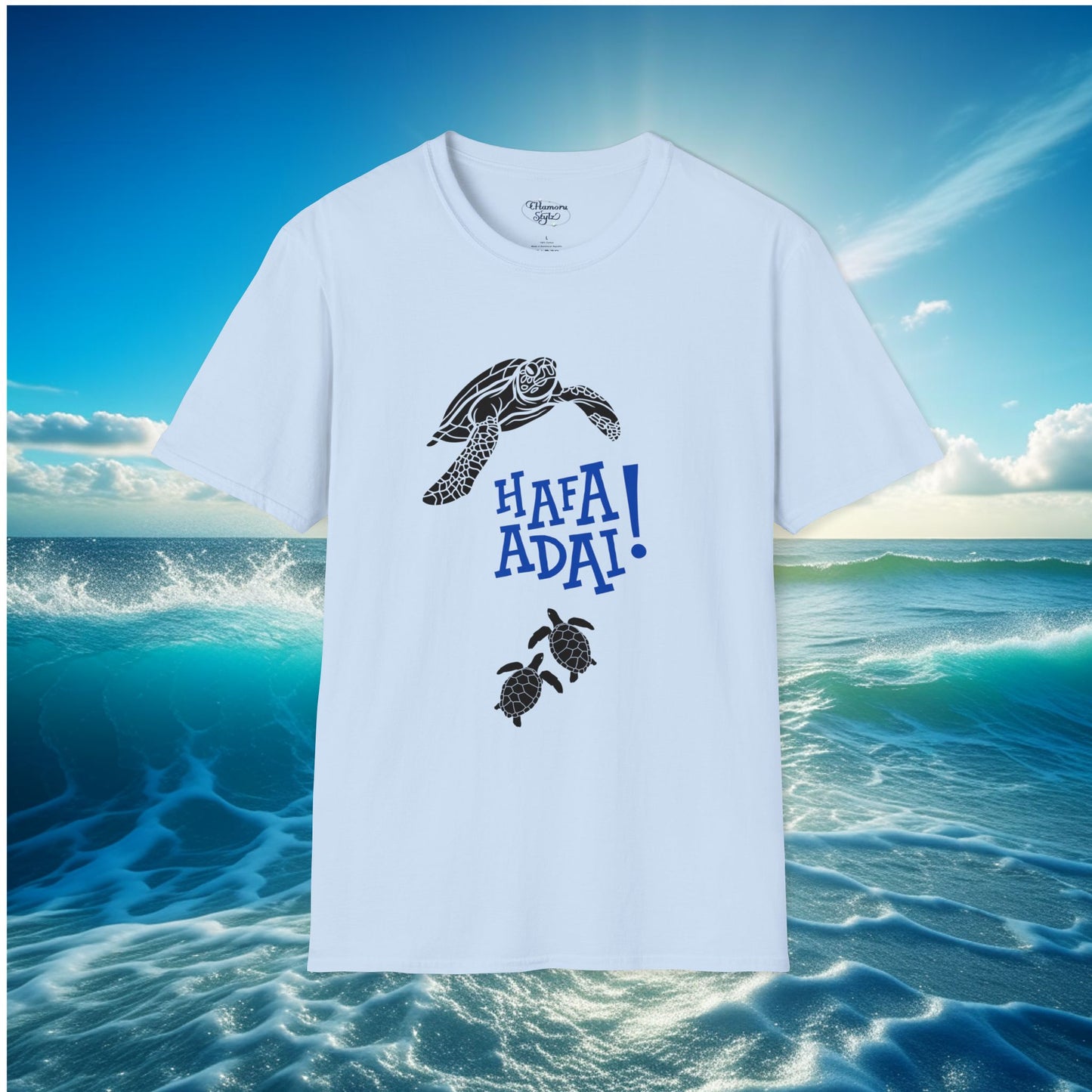 Hafa Adai Turtles Unisex T-Shirt