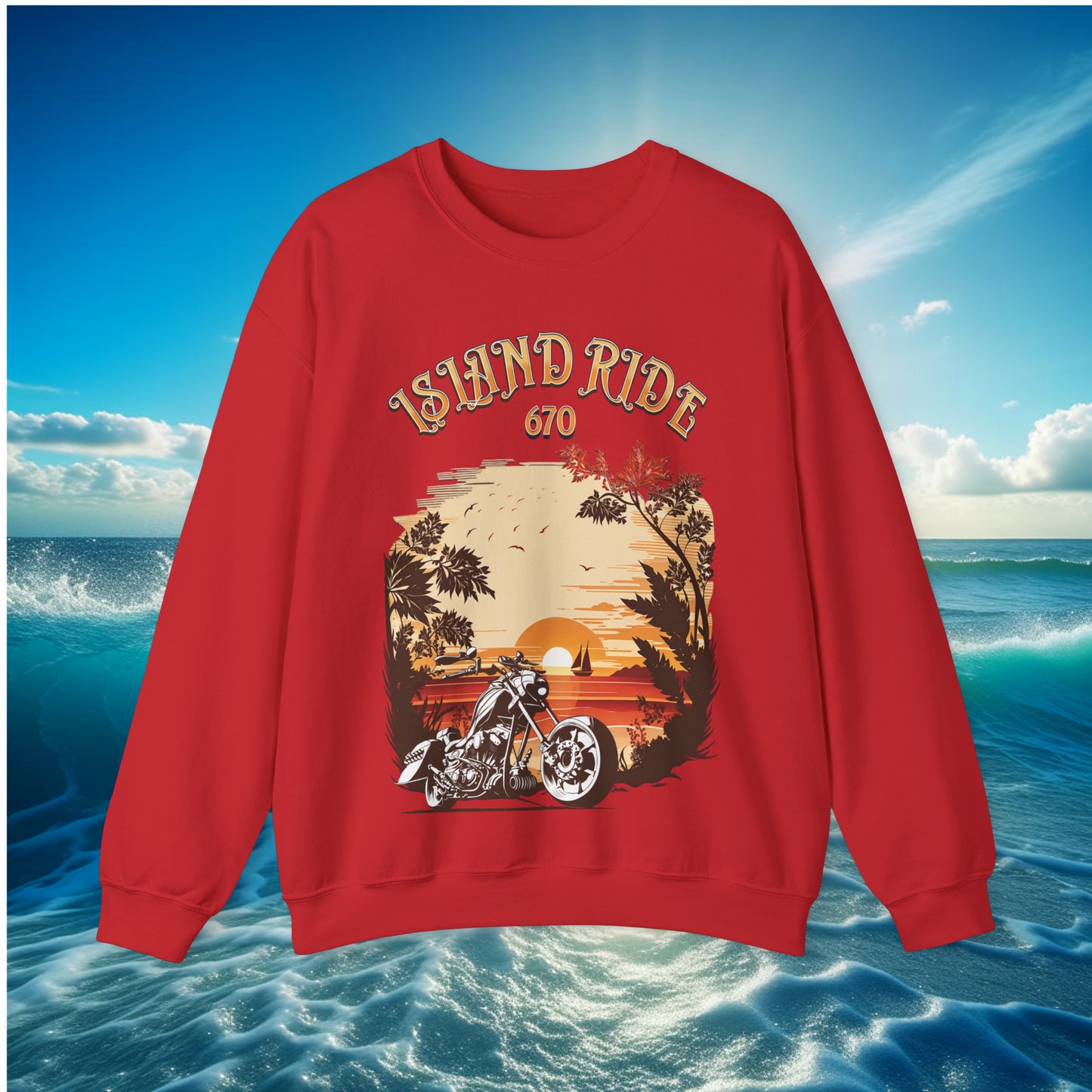 Island Ride 670 Unisex Sweatshirt