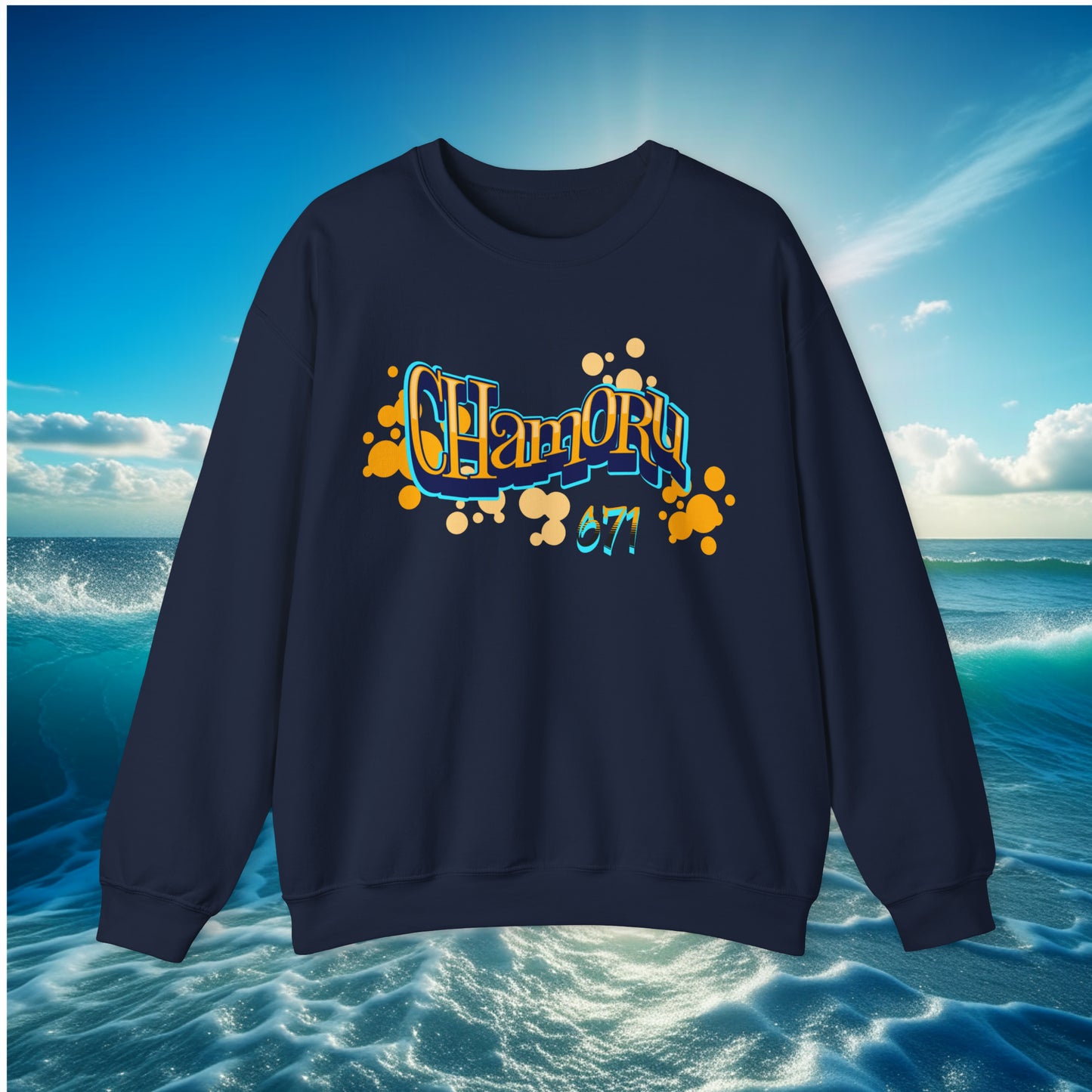 CHamoru Bubbles 671 Unisex Sweatshirt