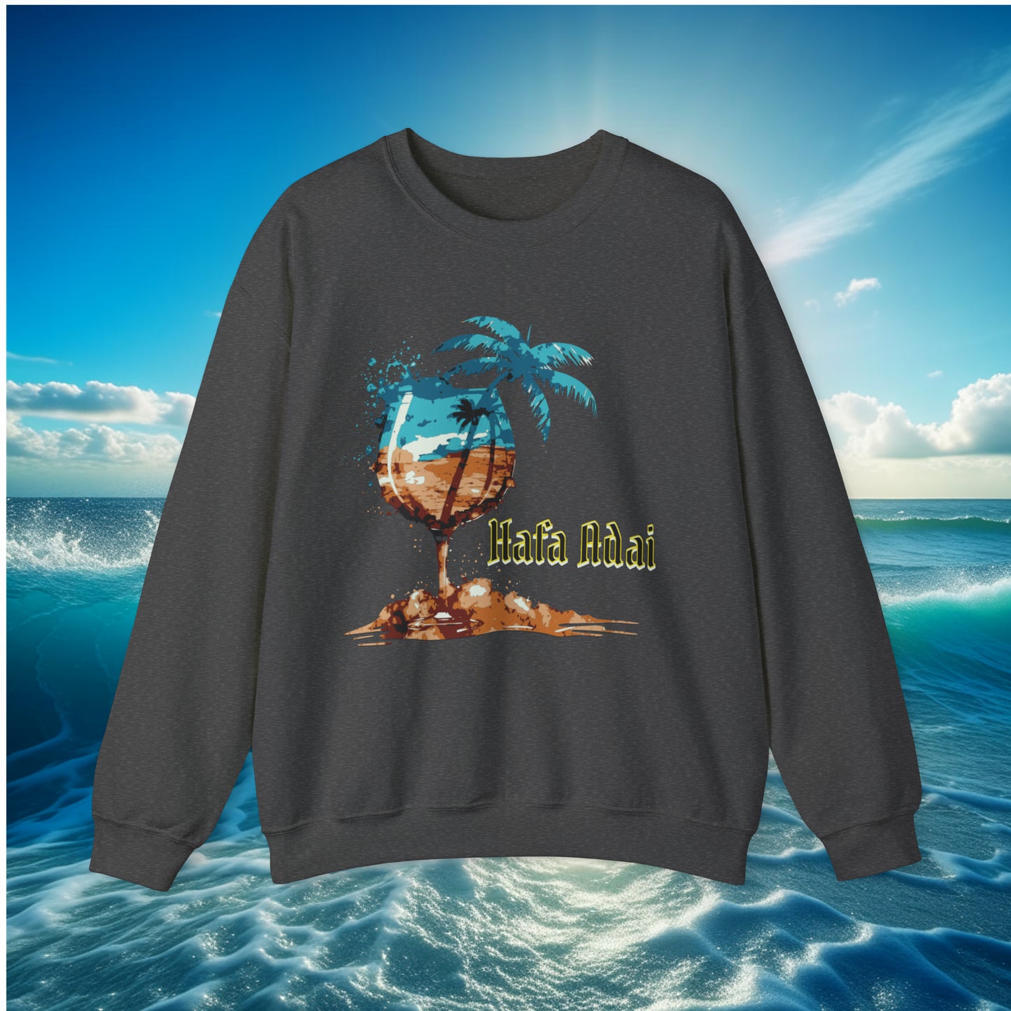 Hafa Adai Glass Unisex Sweatshirt