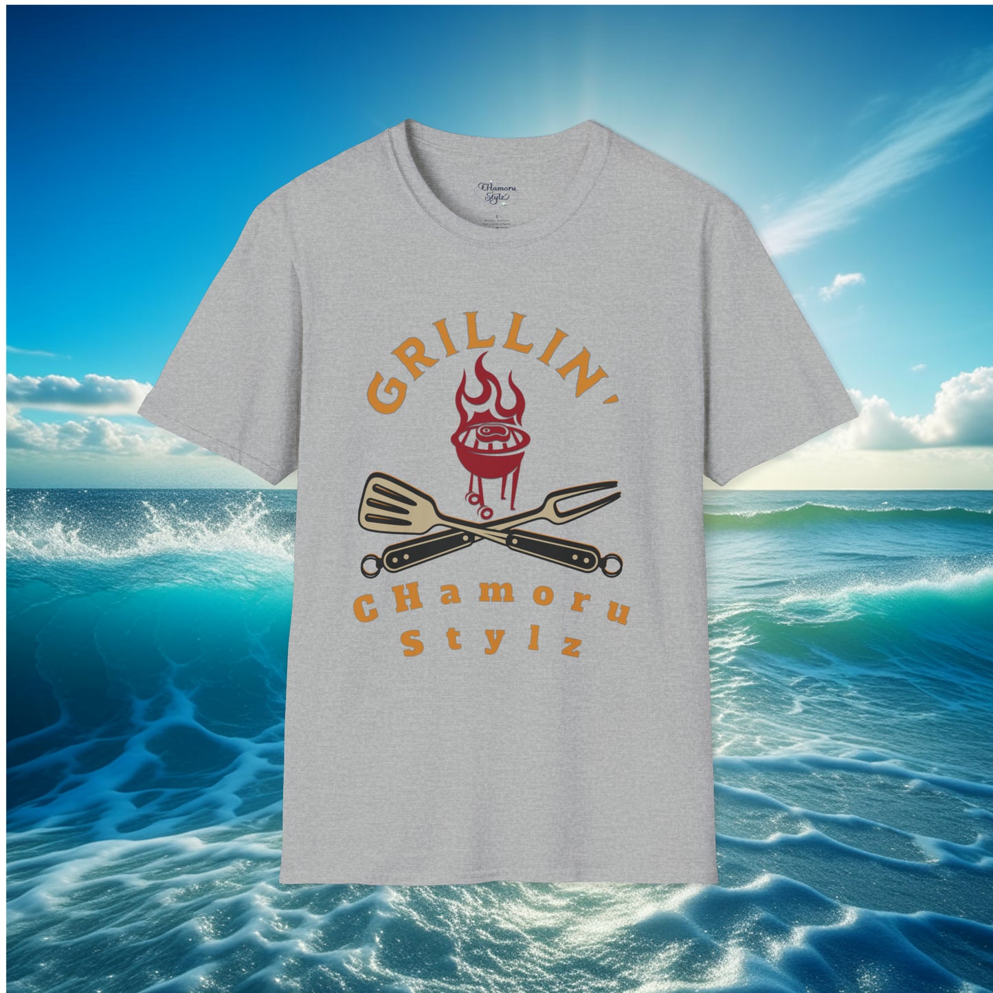 Grillin' CHamoru Stylz Unisex T-Shirt