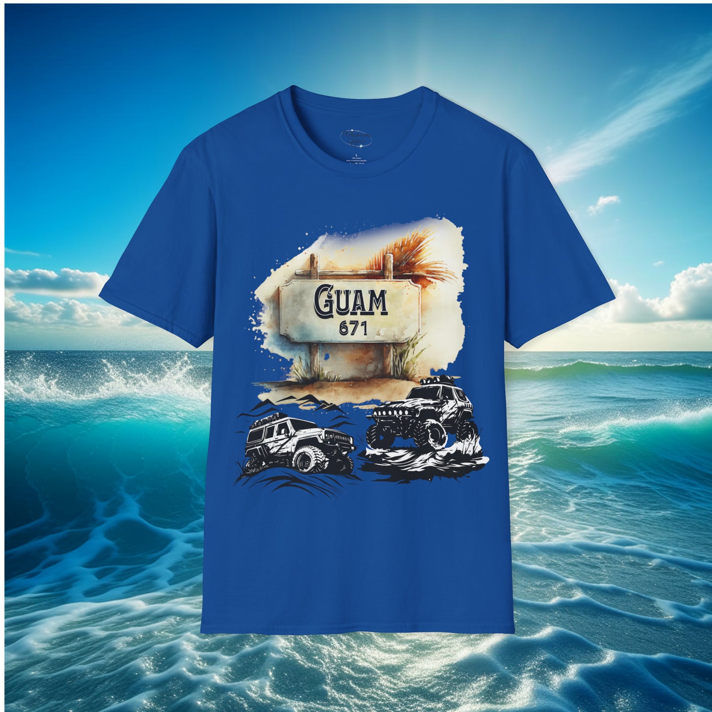 Guam 671 4wheeler Unisex T-shirt