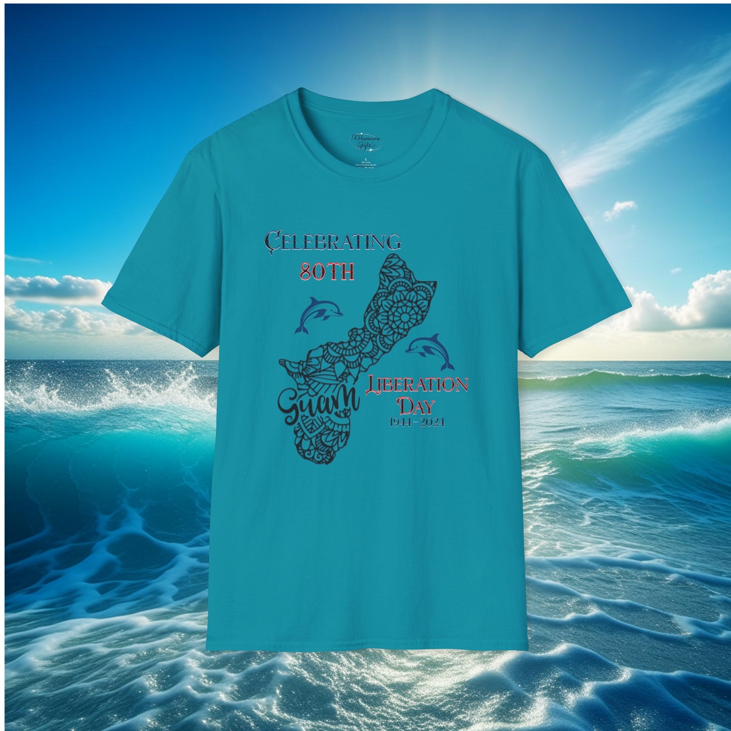 Guam 80th Liberation Day Unisex T-shirt 1