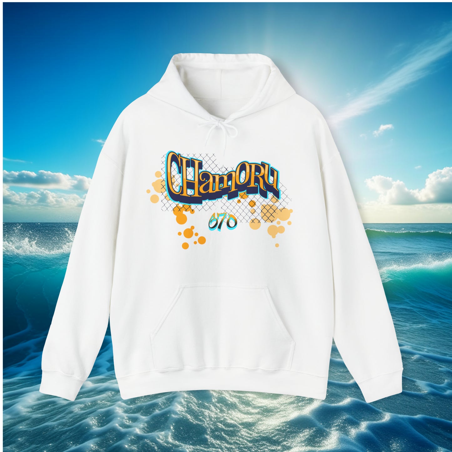 CHamoru Bubbles 670 Pullover Unisex Hoodie