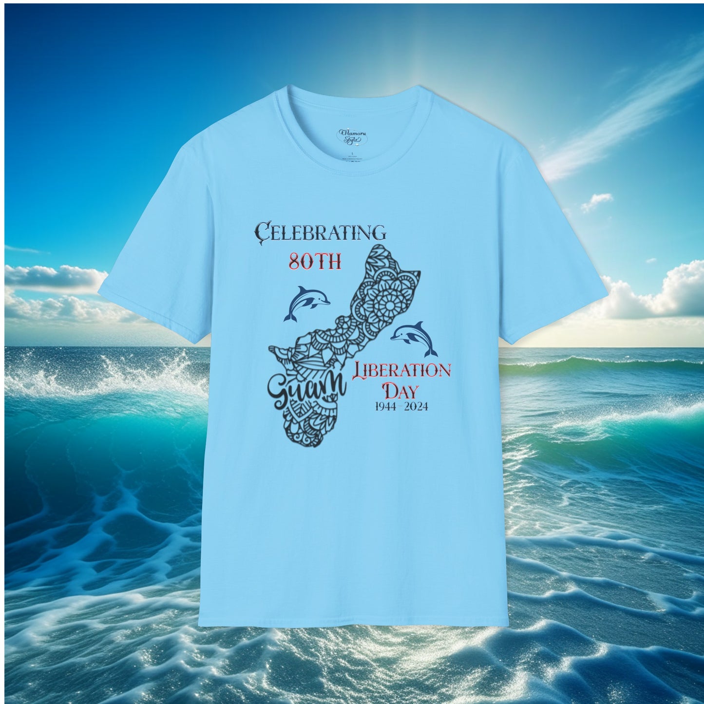 Guam 80th Liberation Day Unisex T-shirt 1