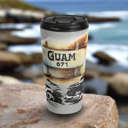 Guam 671 4wheelers Travel Mug