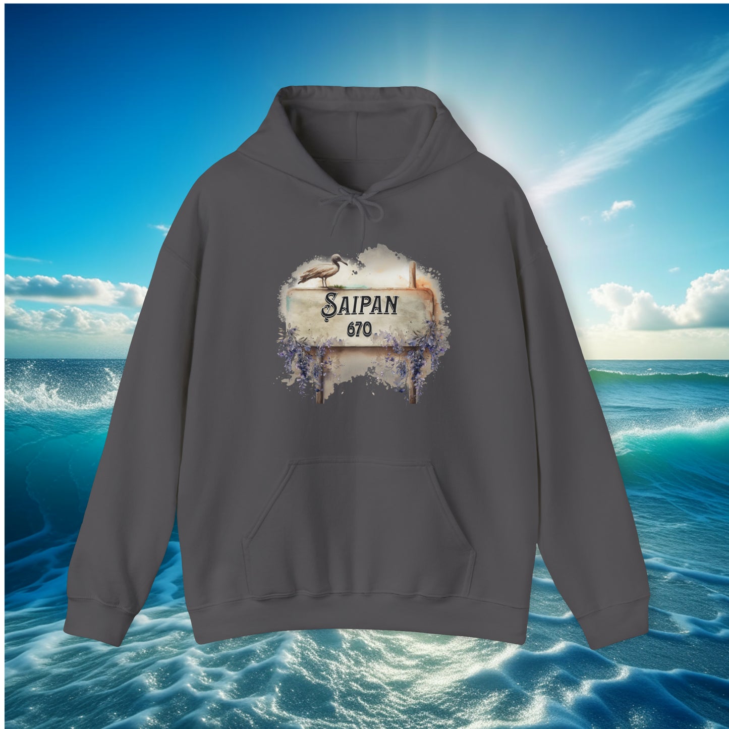 Saipan 670 Pullover Unisex Hoodie