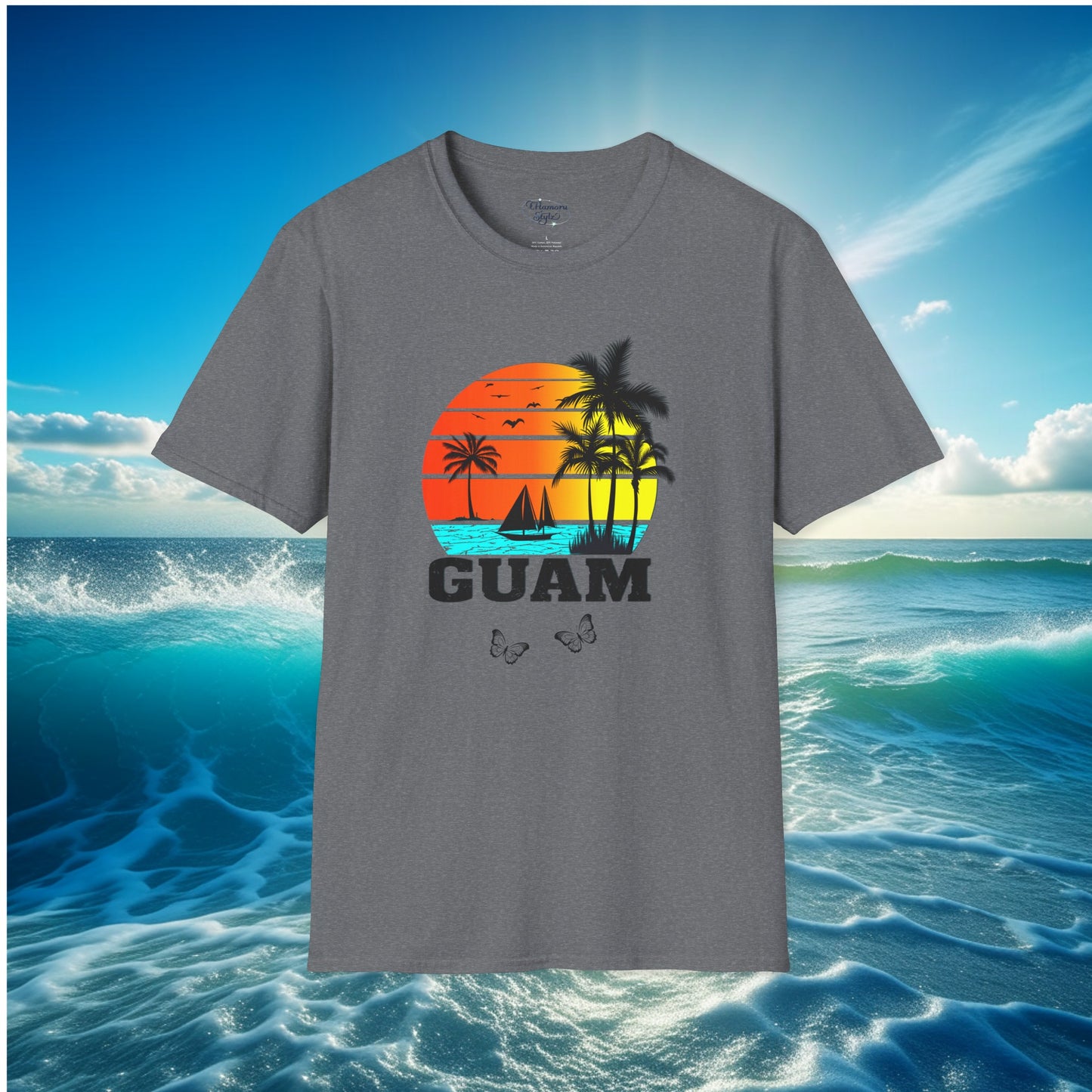 Guam Sunset Unisex T-shirt