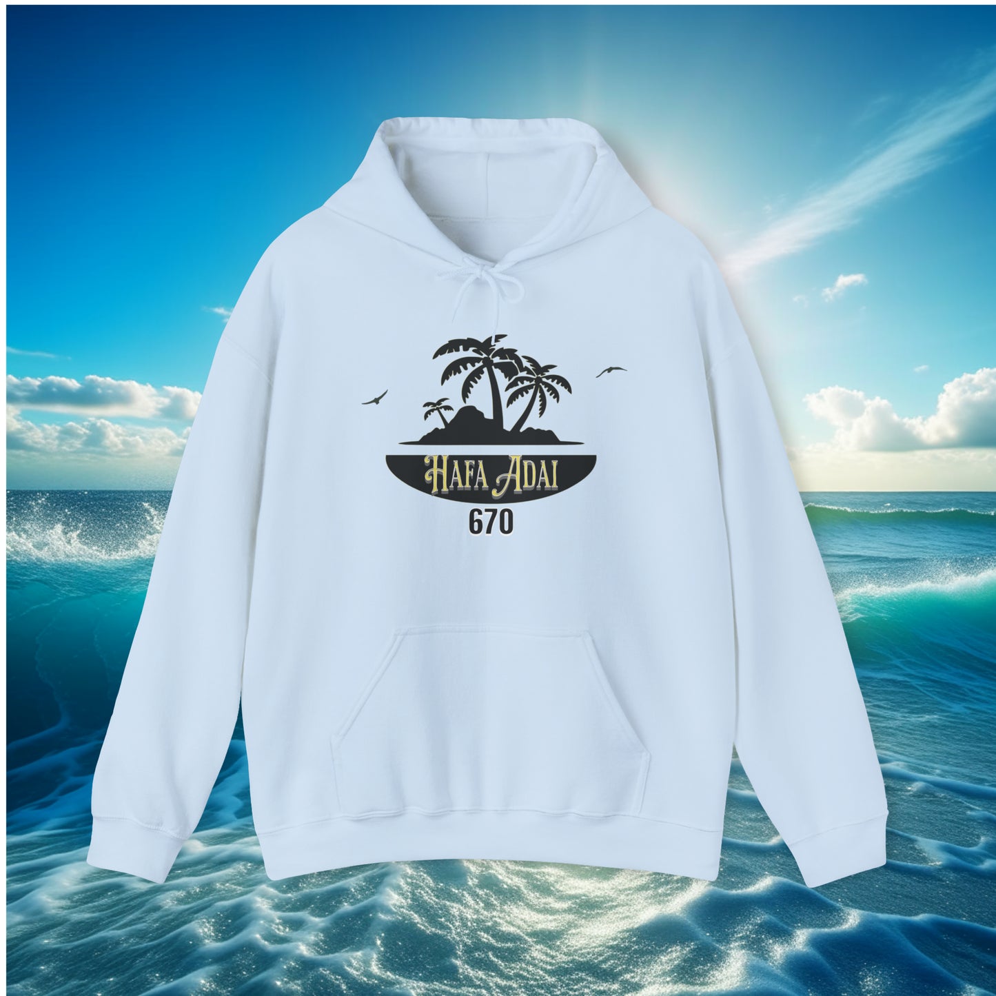 Hafa Adai 670 Island Pullover Unisex Hoodie