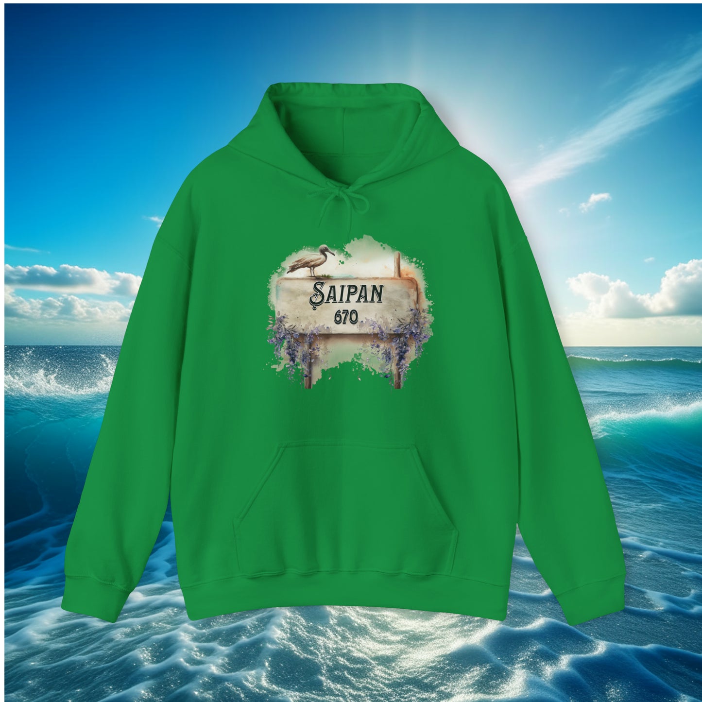 Saipan 670 Pullover Unisex Hoodie