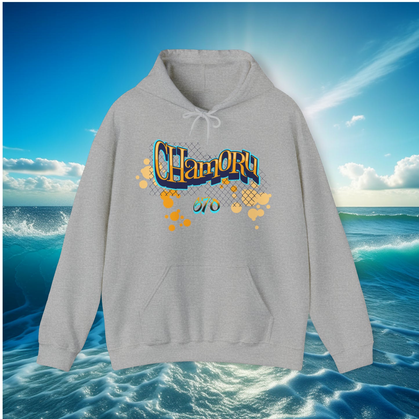 CHamoru Bubbles 670 Pullover Unisex Hoodie