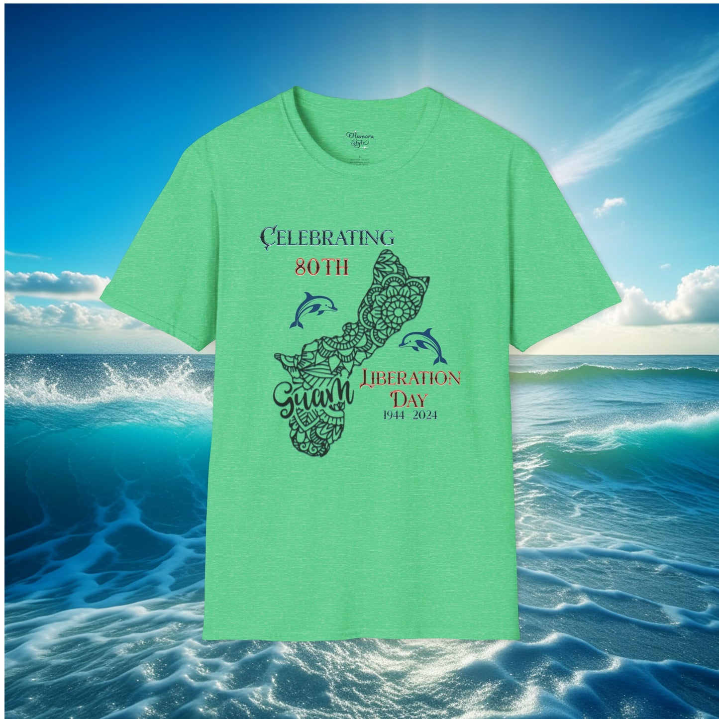 Guam 80th Liberation Day Unisex T-shirt 1