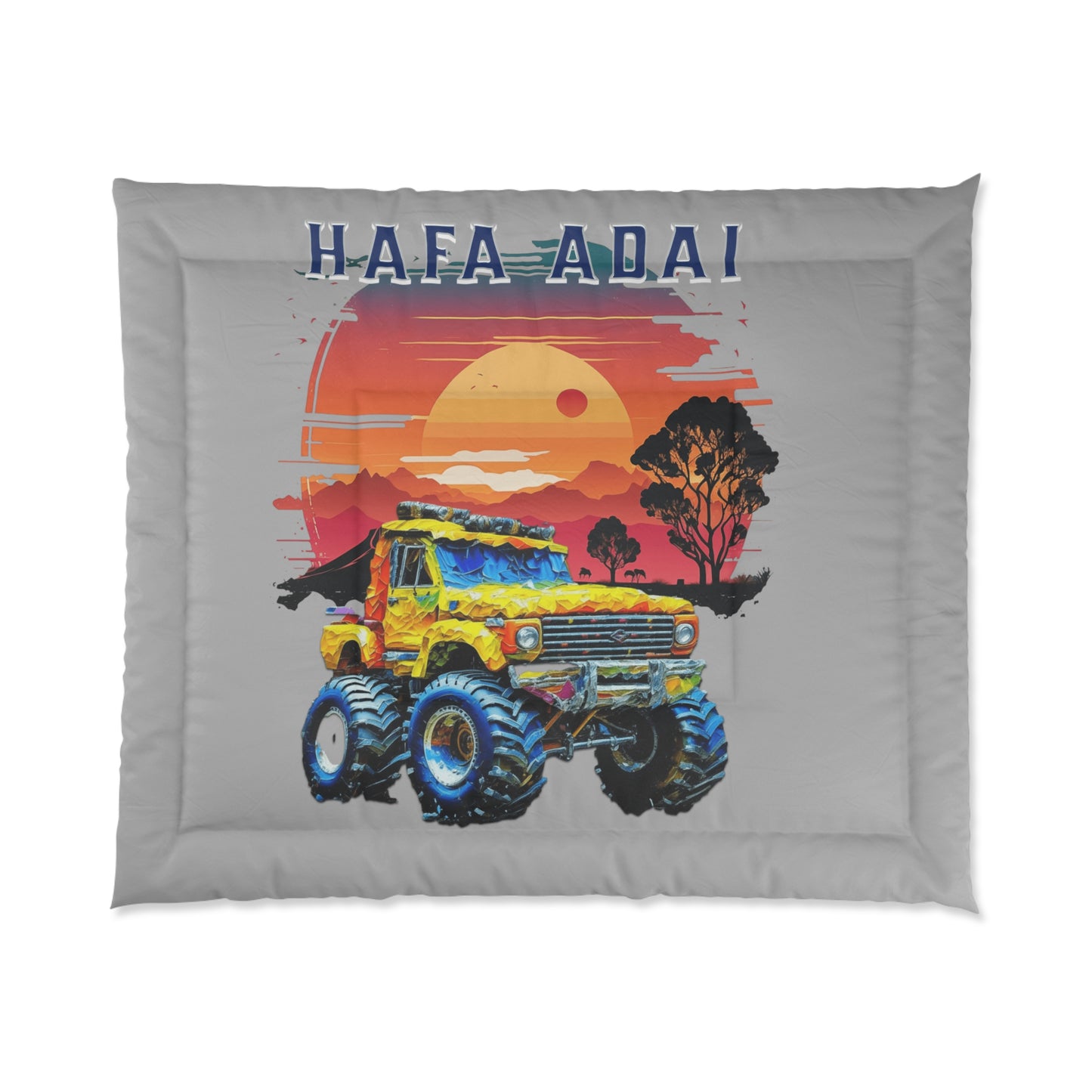 Hafa Adai Truck Comforter