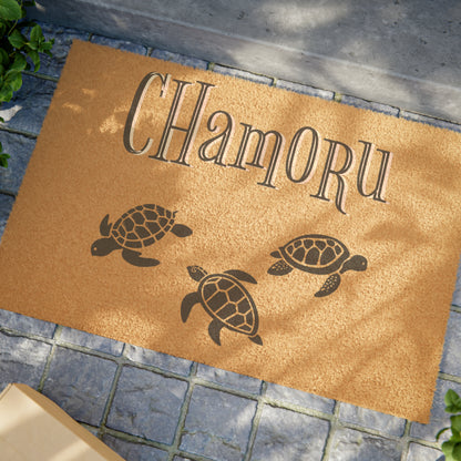 CHamoru Turtles Doormat