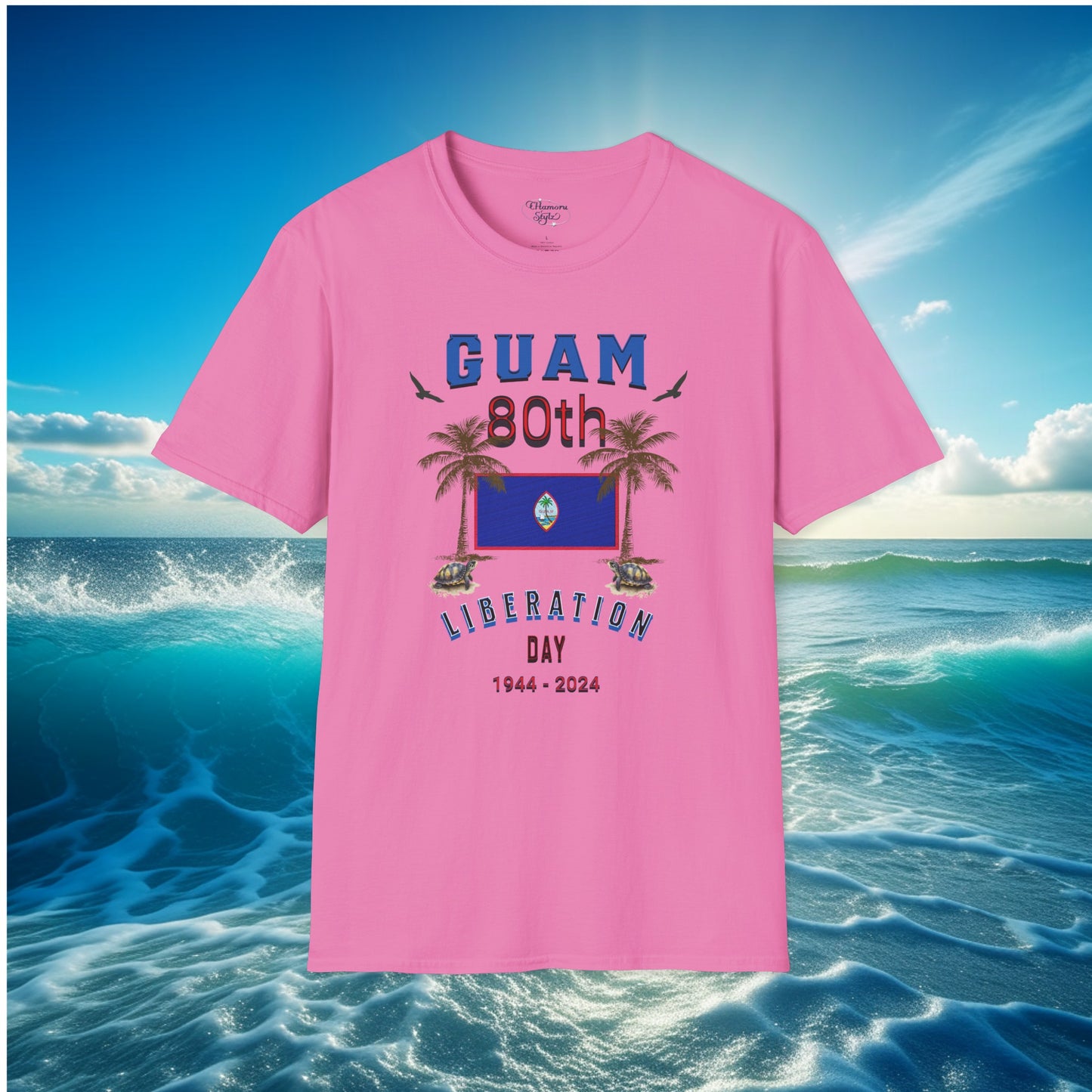 Guam 80th Liberation Day Unisex T-shirt 2