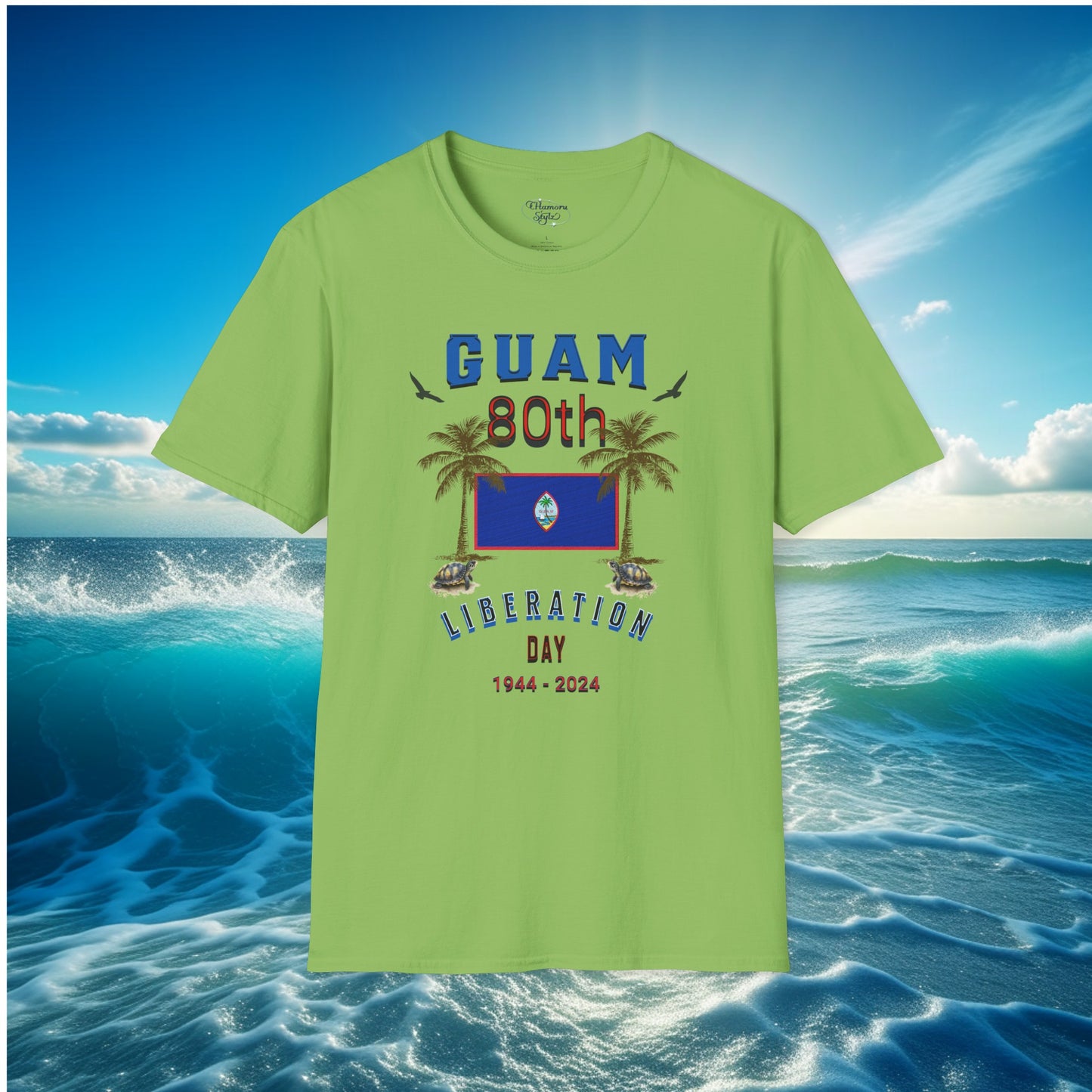 Guam 80th Liberation Day Unisex T-shirt 2