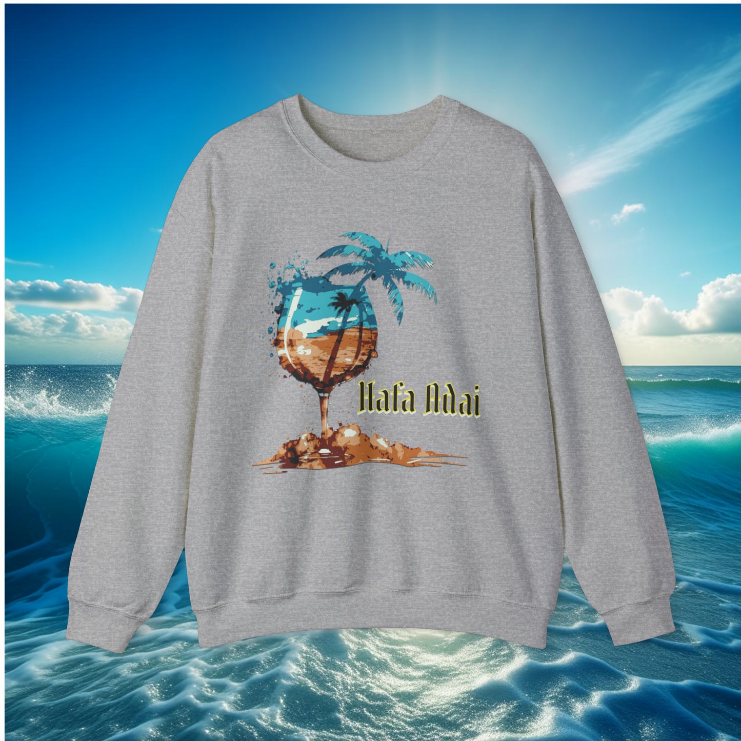 Hafa Adai Glass Unisex Sweatshirt