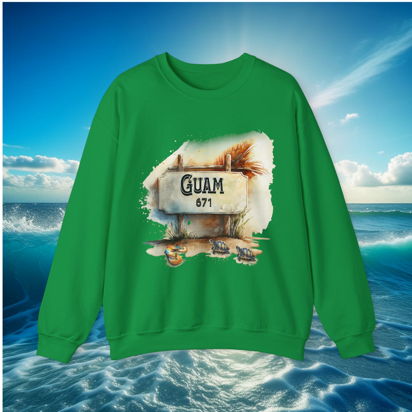 Guam 671 Unisex Sweatshirt