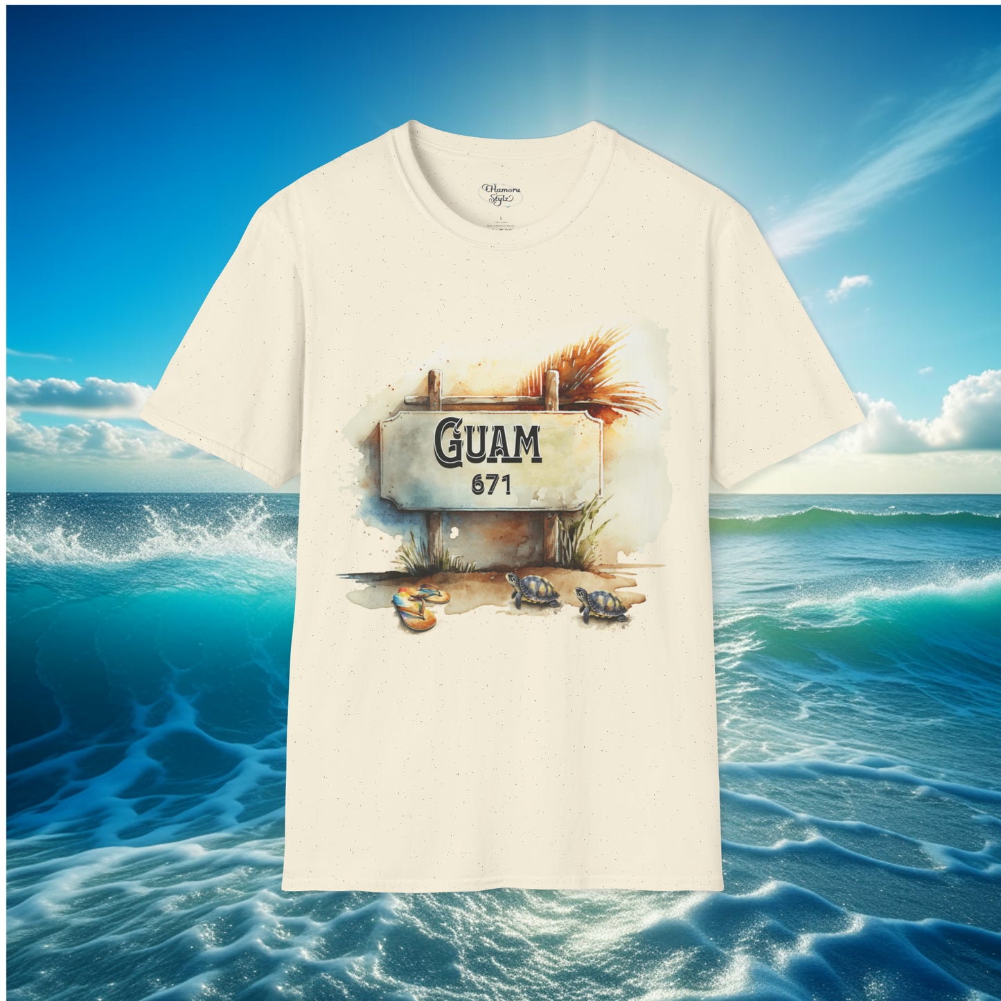 Guam 671 Unisex T-shirt