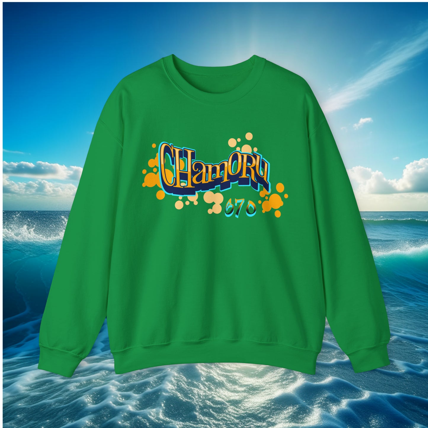 CHamoru Bubbles 670 Unisex Sweatshirt