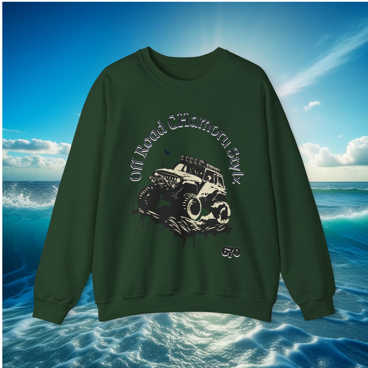 Off Road CHamoru Stylz 670 Unisex Sweatshirt