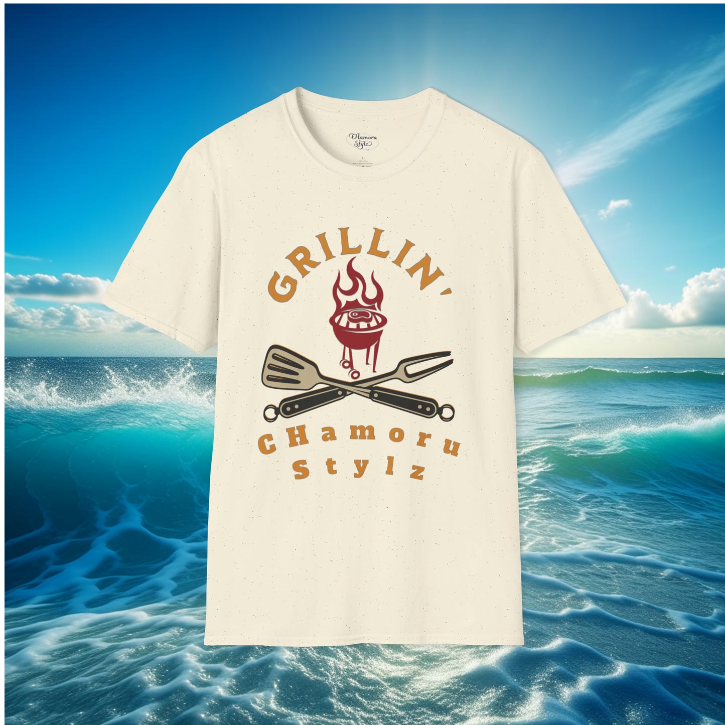 Grillin' CHamoru Stylz Unisex T-Shirt