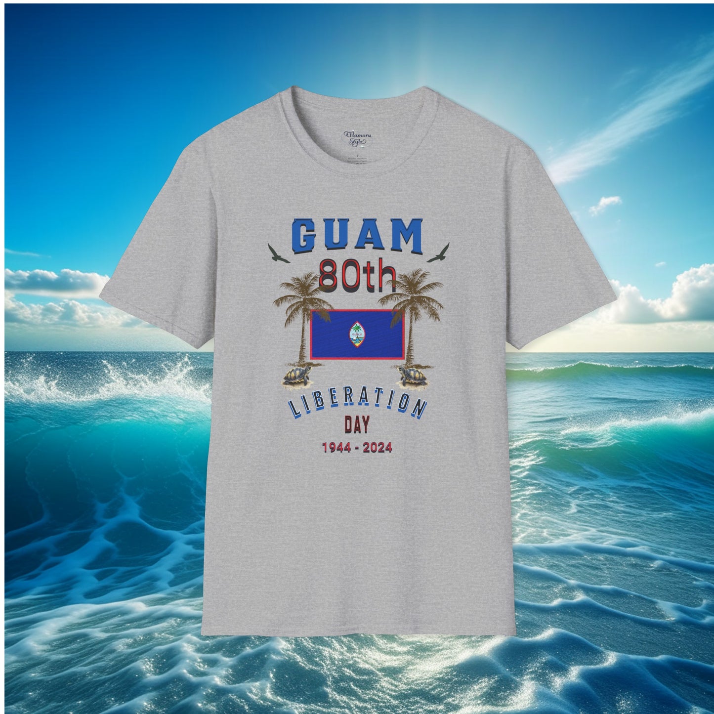 Guam 80th Liberation Day Unisex T-shirt 2