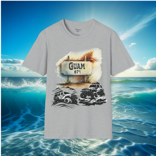 Guam 671 4wheeler Unisex T-shirt