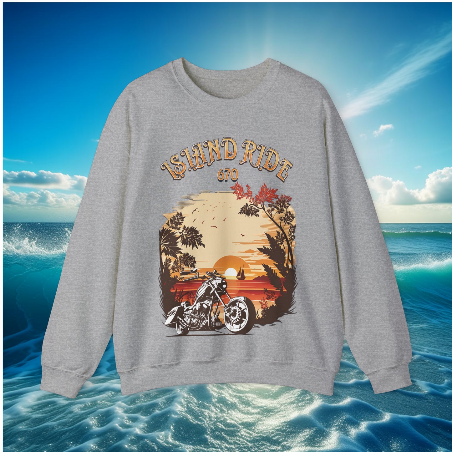 Island Ride 670 Unisex Sweatshirt