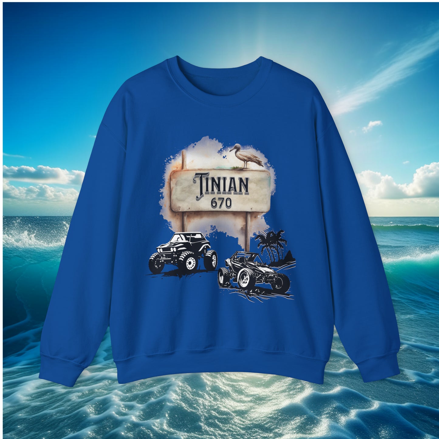 Tinian 670 4wheeler Unisex Sweatshirt