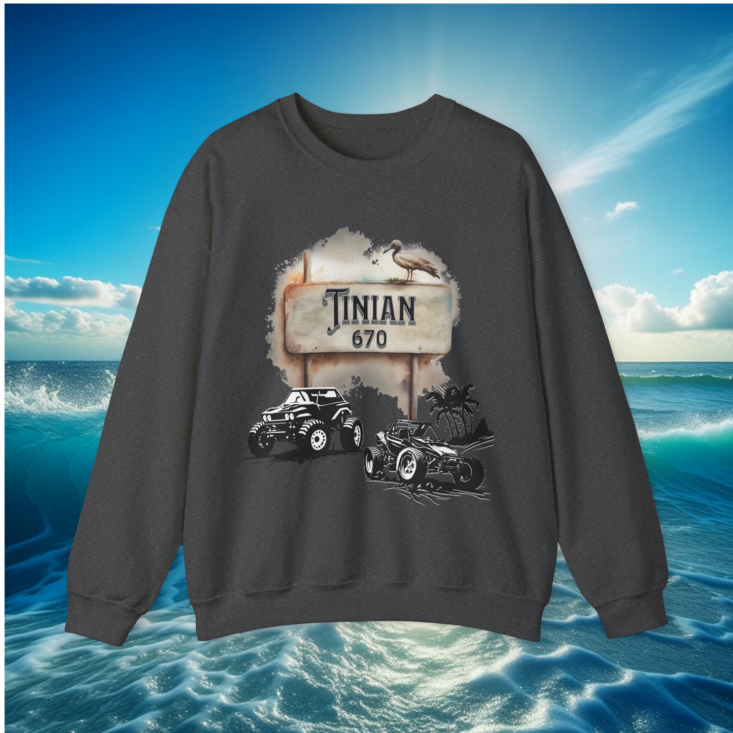 Tinian 670 4wheeler Unisex Sweatshirt